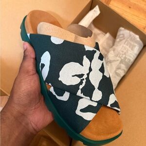 BNIB Camper Stylish Green and Blue Sandal US11 /Eur 45